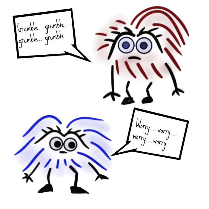 negative emotion monsters